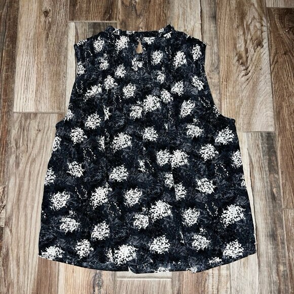 Joie Women's Limited Edition Ruffle High Neck Sleeveless Blouse Top - Picture 4 of 4